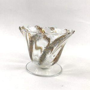 Partylite P7292 Romanian Rhapsody Votive Holder Tealight Holder Gold Details